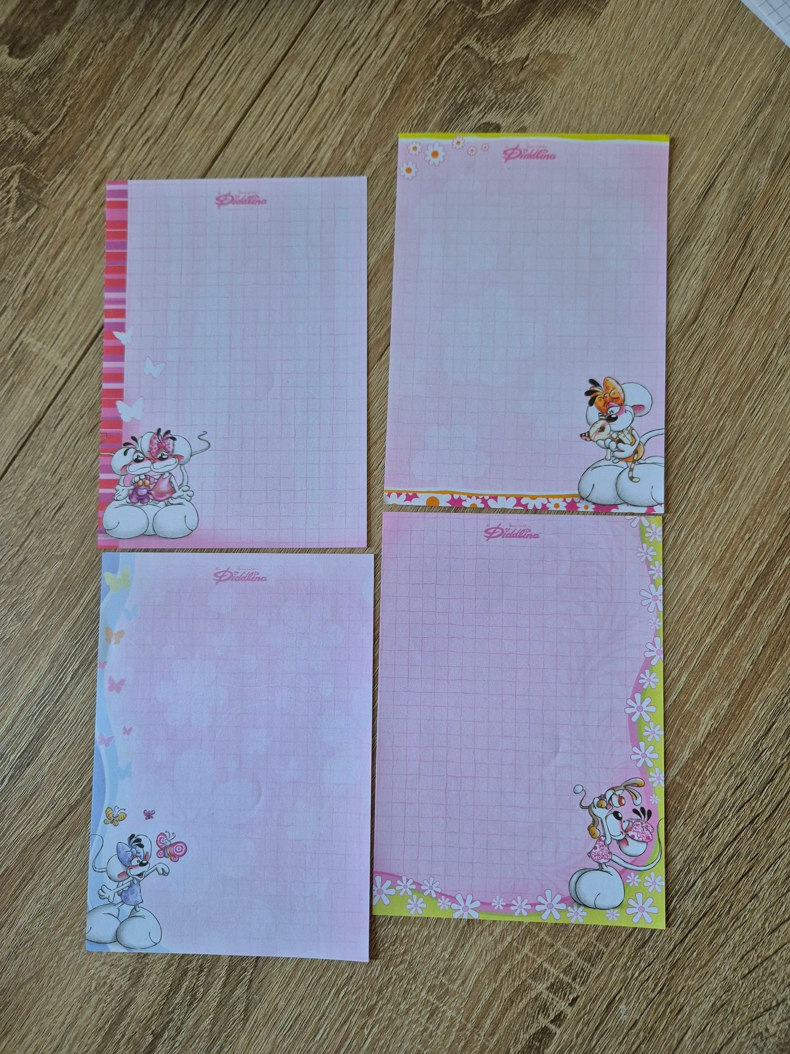 Quatres feuilles a6 Diddlina parfumé 